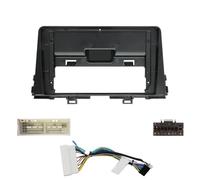 LTQSIV Montaje Autoradio Marco Adaptador Marco para Panel Radio Estéreo Coche 9 Pulgadas para KIA para Morning 2016-2020 Kit Montaje Placa Salpicadero 1DIN(Frame Cable)