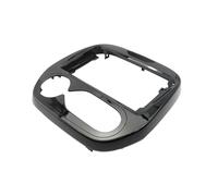 LTQSIV Montaje Autoradio Marco Fascia Marco Coche 9 Pulgadas para Renault para Captur para Clio 2013-2017 Adaptador Caja CANbus Decodificador Kit Panel Instalación Radio Android(Auto AC Frame)