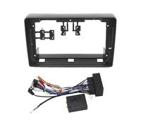 LTQSIV Montaje Autoradio Marco Fascia Radio Coche 2DIN para Citroën para Jumper 2006+Marco DVD Montaje Principal Kit Panel Instrumentos(Frame Cable canbus-A)
