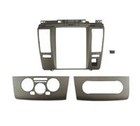 LTQSIV Montaje Autoradio Marco Marco Frontal De Radio Coche 9 Pulgadas Color Negro para Nissan para TIIDA 2006-2011 Reproductor Estéreo MP5 con Android Unidad Principal 2DIN(9Inch 05-10 Gray)