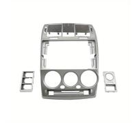 LTQSIV Montaje Autoradio Marco Marco para Radio Coche 2 DIN para Hyundai para Getz 2004-2006 Volante A La Izquierda Aire Acondicionado Automático Kit Montaje Audio
