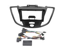 LTQSIV Montaje Autoradio Marco Marco Radio para Ford para Transit para Van 2014-2018 Panel Estéreo De 9 Pulgadas 2DIN Arnés 16 Pines Cable Alimentación CANbus(Frame Cable canbus)