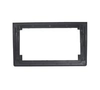 LTQSIV Montaje Autoradio Marco Panel Frontal para Radio Coche para A4 B6 B7 para Seat para Exeo Incluye Embellecedor Montaje para Consola Central(9 Inch)
