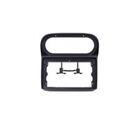 LTQSIV Montaje Autoradio Marco para Renault para Twingo 2005-2013 9 Pulgadas Plateado Marco Radio Multimedia Coche Panel Frontal Soporte Montaje Salpicadero(Frame B Set 1)