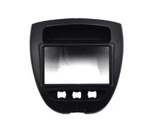 LTQSIV Montaje Autoradio Marco para Toyota para Aygo 2005-2014 Marco Radio para Coche 2 DIN Doble Montaje Kit Panel DVD Cubierta Estéreo