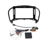 LTQSIV Montaje Autoradio Marco Radio Coche 9 Pulgadas para Nissan para Juke para NS418 para Infiniti ESQ 2011-2016 Panel Estéreo Android Cables Tablero Marco CANbus(Frame Cable B Canbus)