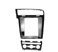 LTQSIV Montaje Autoradio Marco Reproductor Estéreo GPS Android 9,7 Pulgadas Unidad Principal 2DIN Panel Frontal Vertical Para Radio Coche Marco Salpicadero Para VW Golf 7 2014-2018(Frame cable canbus)