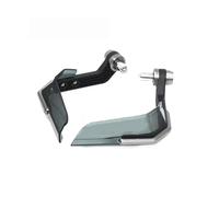 LTQSIV Motocicleta Protectores Manos para Suzuki para Burgman 650 400 AN650 Protector De Manos para Motocicleta Protector De Parabrisas (Plata)
