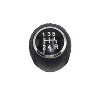 LTQSIV Para Fiat Para Grande Para Punto 2006-2012 Para Linea 2007-2015 55344881 55349796 Pomo De Cambio De Marchas De Cuero 5 Velocidades Para Automóvil(12345-R)