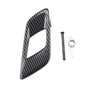 LTQSIV Para Ford Para Ranger T6 2012-2021 Y Para Everest 2015-2021 Moldura Interior De La Manija De La Puerta, Gris Y Negra.(Carbon Fibre Right)