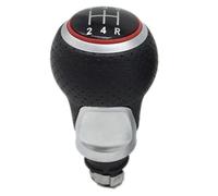 LTQSIV Para Seat Para Exeo 2011 Para Leon 2000 Funda De Pomo De Cambio De Marchas Mate/cromada Para Funda De Pomo De Cambio De Marchas(Red 12345R)