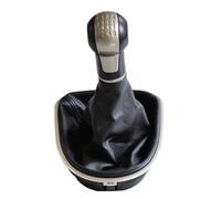 LTQSIV Para Seat Para Leon 1P 2005 2006 2007 2008 2009 2010 2011 2012 5 Velocidades Pomo De Cambio De Marchas Para Coche Con Funda De Piel(6 Speed)