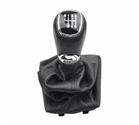 LTQSIV Para Skoda Para Octavia A7 MK3 2014 2015 2016 2017 2018 2019 5/6 Velocidad Perilla De Cambio De Marchas Palanca De Cambios Pomo Funda Funda Collar(6 Speed)