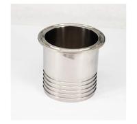 LTRAJUYNH Fit Tube I/D 102mm Barbed 4" Tri Clamp 304 Stainless Steel Tube Fitting