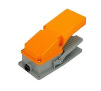 LTRAJUYNH LT4 Foot Switch Aluminium Case Treadle Pedal Switch for Machine Tool Control Silver