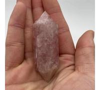 LTRAJUYNH Stone Powder Crystal Hexagonal Prism Primitive Double Pointed Column Horse Powder(600g)
