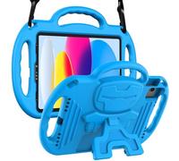 LTROP Funda infantil para iPad A16 de 11ª generación (11 pulgadas, 2025)/10ª generación (10.9 pulgadas, 2022)/Air de 5ª/4ª generación de 11.9 pulgadas con correa para el hombro, a prueba de golpes