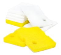 LTWHOME Almohadillas de esponja y hilo dental compatibles con filtro de acuario Cascade 1200/1500 GPH (paquete de 18)