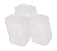 LTWHOME Almohadillas de filtro de lana de repuesto para filtros externos JBL Symecpad II CristalProfi e 400/700/900 6029100 (paquete de 30)