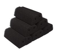 LTWHOME Design Aquarium - Esponjas de carbón activo compatibles con esponjas Ferplast Bluclear 05 para filtro interno Bluwave (paquete de 12)