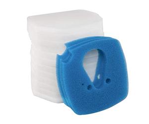 LTWHOME Estera de Filtro Compatible Esponja de filtrado Gruesa y Fina del Acuario de reemplazo para Eheim Professional Pro 3 2080 and 2081 Filtro Externo (15 Piezas por 3 esteras)