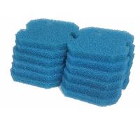 LTWHOME Estera de Filtro Esponja de filtrado Gruesa de Color Azul de reemplazo para Eheim 2616261 Professional Pro 2 2226/2326/ 2026/2128 y Experience 350 (12 Piezas)