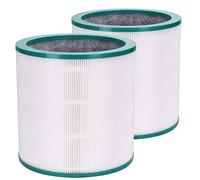 LTWHOME - Filtro purificador de aire para Dyson Tower Purifier Pure Cool Link TP00, TP01, TP02, TP03, BP01, alternativa a 968126-03 (2 unidades)