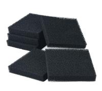 Sin marca Nueva Estera de Esponja de Filtro de carbón de 6 Piezas Pecera Media Ajusta Juwel Jumbo