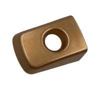 LTXCNI Tapa De Manija De Puerta Exterior De Automóvil Tapa De Manija para N&issan para Qashqai 2008 2009 2010 2011 2012 2013 2014 2015 Tiradores Exteriores Coche(Golden Key Hole)