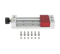 LTY-59100 - Portabrocas para mini tornillo de banco para máquinas de perforación y grabado CNC con ranura, incluye tornillos inoxidables M5 y tuercas en forma de T