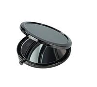 LTYKNGH Espejo De Bolsillo 5/10pcs 57mm Portable Folding Mirror Compact Stainless Steel Metal Makeup Cosmetic Pocket Beauty(10pcs Black)