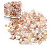LTYKNGH Piedra Decorativa para Pecera Piedras de Grava, Cristales, Chip Cuarzo, minerales, curación Reiki, espécimen ágata caída, Piedras Preciosas