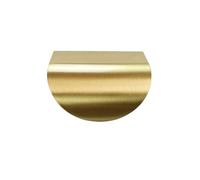 LTYKNGH Tirador Oculto Perillas de gabinete latón ocultas, tiradores cajón dorados y negros, manijas armario, perilla puerta muebles doblada moderna(3002-gold-60mm)