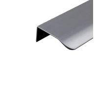LTYKNGH Tirador Oculto Tiradores Ocultos For Muebles, De Armario Cocina Dorados, Negros Y Blancos, Sin Perforaciones For Armarios Cajones, Arco For(Gray,120mm)