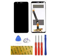 LTZGO LCD Táctil Compatible con Huawei P Smart（ Enjoy 7S Fig-LA1 LX1 LX2 LX3 Pantalla Negro Táctil Reemplazo Reparación Ensamblaje Digitalizador con Kit Cinta Adhesiva Herramientas (sin Marco