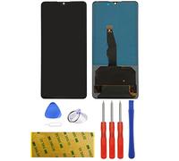 LTZGO LCD Táctil Compatible con Huawei P30 ELE-L29, ELE-L09, ELE-TL00, ELE-L04 Pantalla Negro Táctil Reemplazo Reparación Ensamblaje Digitalizador con Kit Cinta Adhesiva Herramientas (sin Marco)