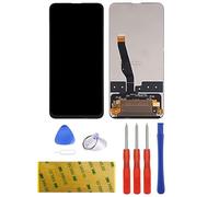 LTZGO LCD Táctil Reemplazo con Huawei Honor 9X/ Honor 9X Pro/ Y9S/ P Smart Pro Pantalla Negro Repuesto Reparación Ensamblaje Asamblea Digitalizador con Kit Adhesiva Herramientas (sin Marco)