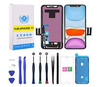 LTZGO Pantalla Compatible con iPhone 11 LCD Display Reemplazo Negro Digitalizador Táctil Vidrio con Herramientas, Adhesivo,Cristal Templado A2111, A2221, A2223