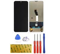 LTZGO Pantalla LCD Compatible con Xiaomi Redmi Note 8 Pro Negro Táctil Reemplazo Reparación Repuesto Ensamblaje Digitalizador con Herramientas Kit Cinta Adhesiva - sin Marco