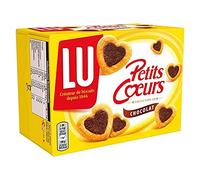 LU Petits Coeurs LU Collection Chocolate 125 g (Pack de 6)