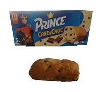 Lu Prince Galletas | Lu Galletas | Tortas Suaves Con Piezas De Chocolate | Lu Prince Choco Prince | 5.29 Onza De Peso Total | 150 Gramos Total
