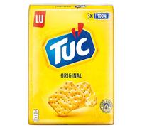 LU Tuc - Galletas Crackers Saladas Originales - Pack Ahorro de 3 x 100 g