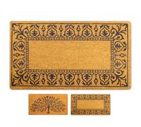 LUA VIKA Felpudo Entrada casa Originales - Classic - 40x70 cm - Alfombra Entrada casa Exterior e Interior - Felpudo Coco - Resistente y Antideslizante