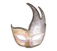 Luadnysin Mascaras Venecianas Mascara Veneciana Mujer Disfraces Carnaval Mujeres Talla Única Hombre Y Blancas Para Pintar Antifaz Venecia Negro Máscaras Disfraz Veneciano Máscara Decoracion Caretas