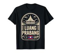 Luang Prabang Laos - Emblema de Recuerdo de Viaje Camiseta