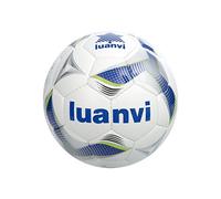 LUANVI Cup - Balón de Fútbol Sala Profesional, Unisex, Azul Royale y Pistacho, 62 cm