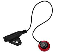 Luatoxry Pastilla piezoeléctrica, micrófono piezoeléctrico ABS, versátil pastilla de guitarra acústica con conector hembra de 6,35 mm, captación de sonido con cable de 11.6 pulgadas para violín