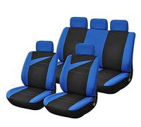 LUBEX Juego DE Fundas DE Asiento DE Carreras Azul, Modelo Universal 16447