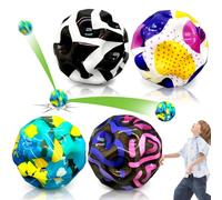 Lubibi 4pcs Bolas de Rebote,Super High Bouncing Ball,Bola de Luna,Bola Espacial de Saltos Altos,Space Ball, Jump Ball,Bola de Rebote Alto,Pelota Espacial,Regalos de Fiesta,niños y Adultos
