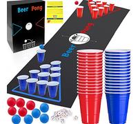 Lubibi Divertido Juego de Beber para Adultos,82 pcs Juego para Festivales y Fiestas,Accesorio de Fiesta,Beer Pong, Juegos de Fiesta para Adultos a Partir de 18 años,Regalos Divertidos para Hombres